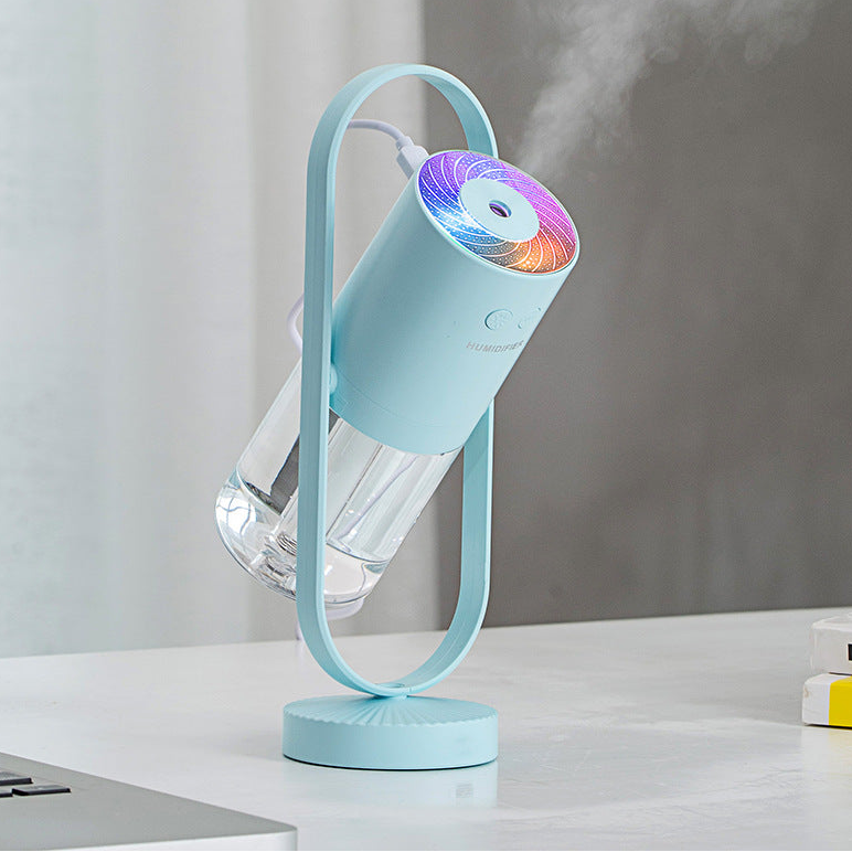 Air Humidifier For Home With Projection Night Lights Ultrasonic Car Mist Maker Mini Office Air Purifier
