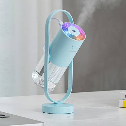 Air Humidifier For Home With Projection Night Lights Ultrasonic Car Mist Maker Mini Office Air Purifier