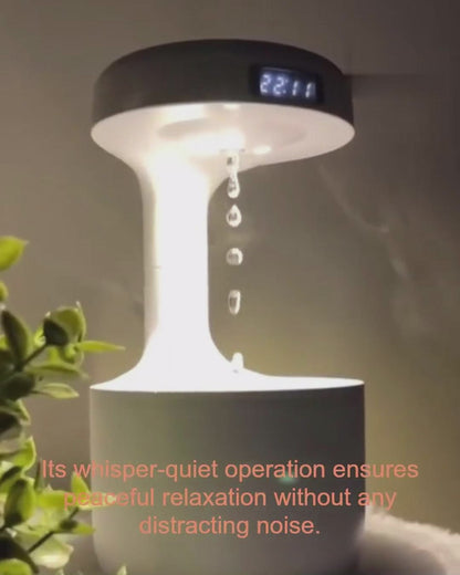 Anti-gravity Air Humidifier Mute Countercurrent Humidifier Levitating Water Drops Cool Mist Maker Fogger Relieve Fatigue